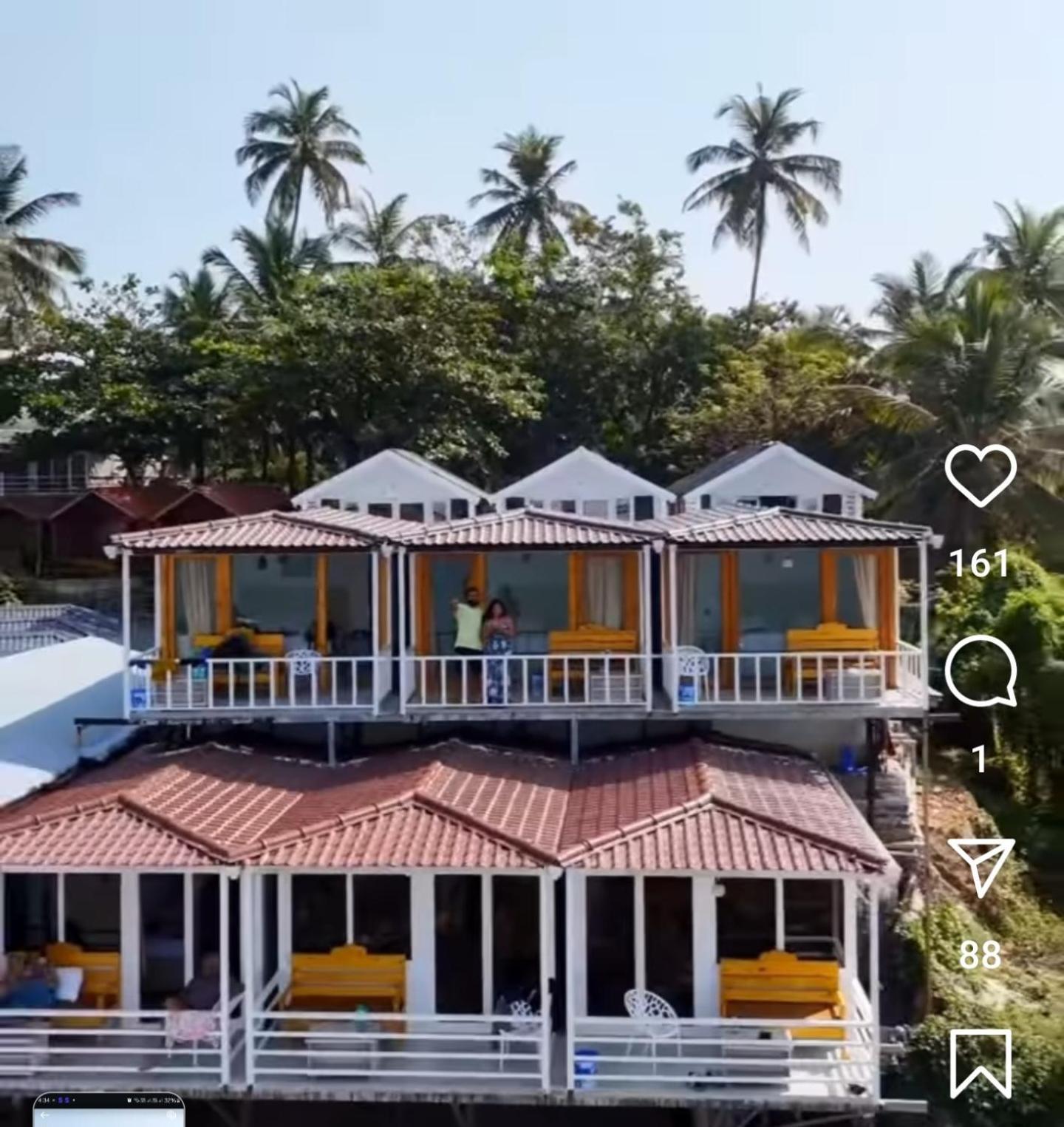 Pacific Sunset View Palolem Hotel ภายนอก รูปภาพ